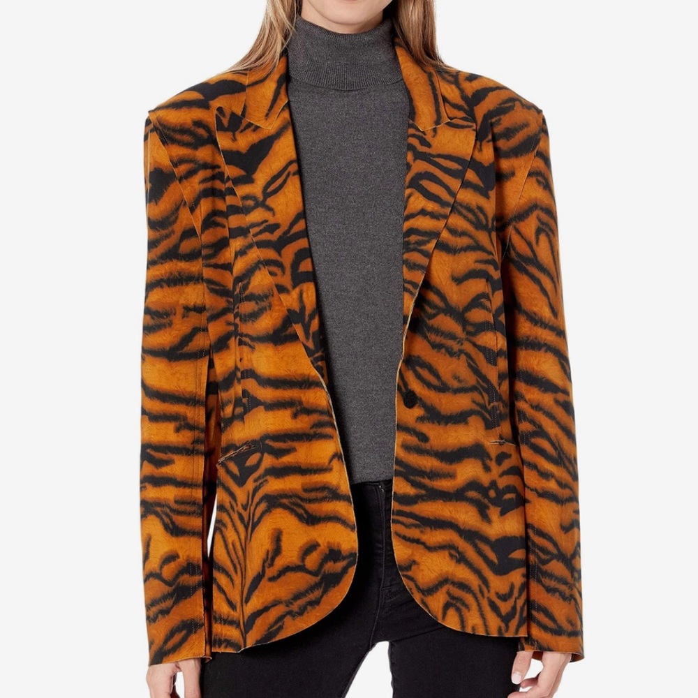 Norma Kamali Single Breasted Jacket